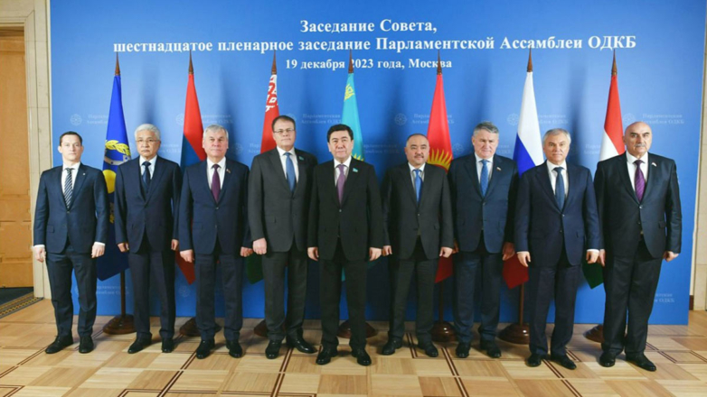 Совместное XVI пленарное заседание ПА ОДКБ и заседание Совета Ассамблеи прошло в Москве