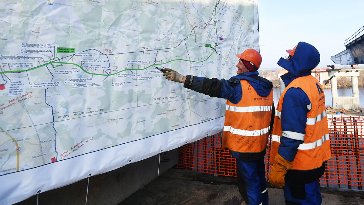 Трасса на карте: куда протянутся новые автодороги России в ближайшие  несколько лет