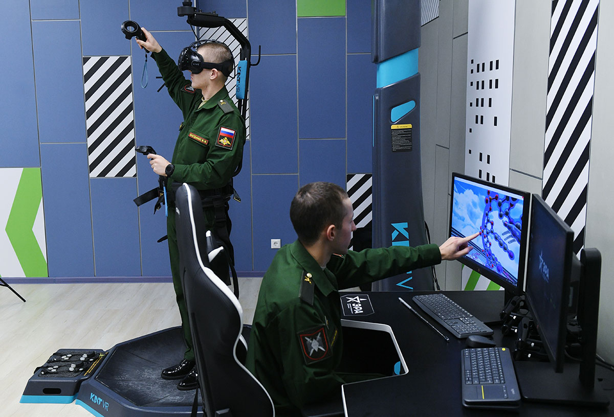 Класс 3D-моделирования военного инновационного технополиса в Анапе