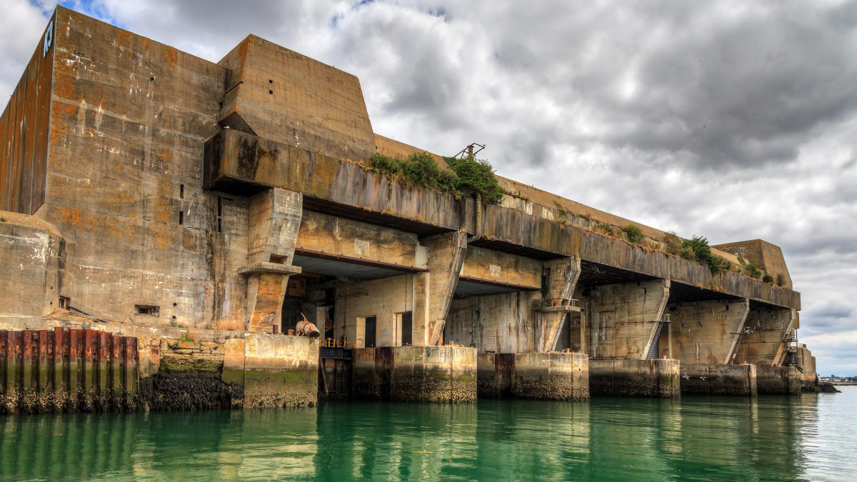 Бункер для подводных лодок в Лорьяне