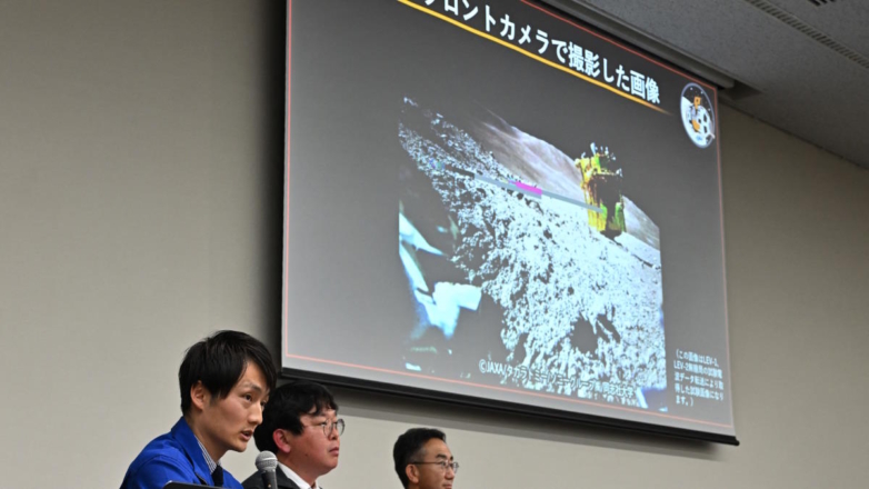 Японский модуль SLIM прислал первое изображение с Луны
