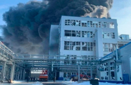 При пожаре на заводе в Ростовской области пострадали 2 человека