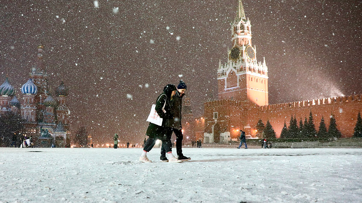 В Москве из-за сильных морозов объявили "оранжевый" уровень погодной опасности