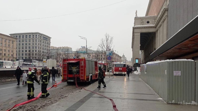Пожар в здании Театра сатиры в Москве ликвидировали