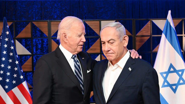 Президент США Джо Байден и премьер-министр Израиля Биньямин Нетаньяху