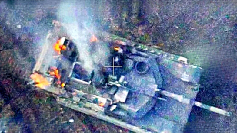 В ДНР сообщили, что российские военные уничтожили в зоне СВО первый танк Abrams
