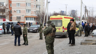 В центре Белгорода прогремели две серии взрывов