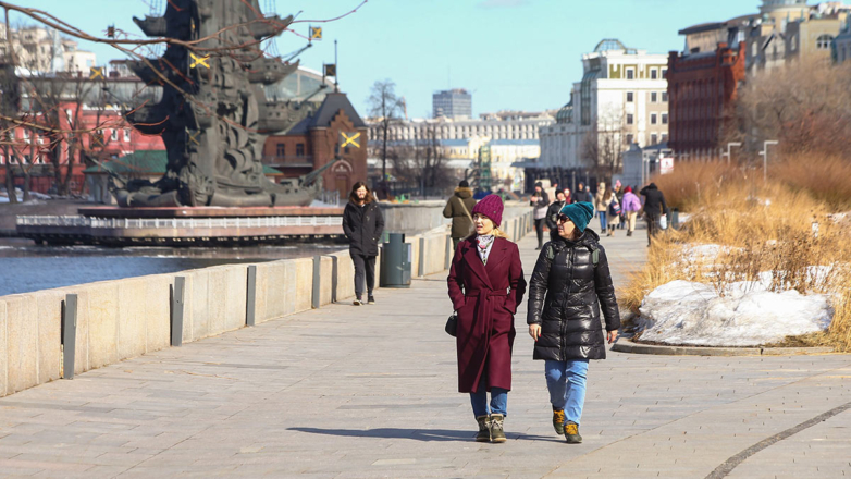 Весна в Москве