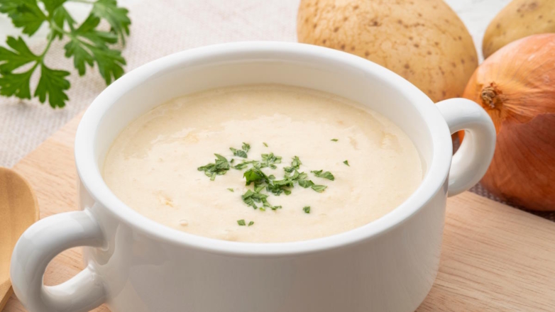 30 минут на кухне: нежный картофельный суп-пюре со сливками