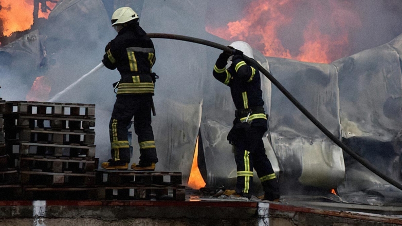 В Одесской области после взрыва загорелся энергетический объект