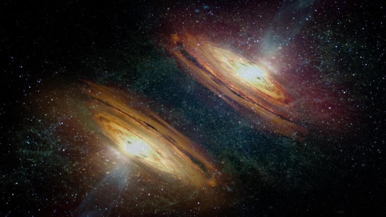 Астрономы измерили массу самой тяжелой пары черных дыр, известной ученым