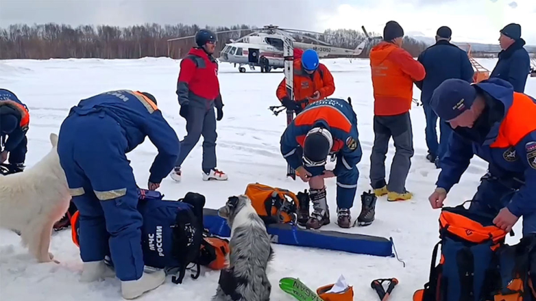 Найдено тело туристки, попавшей под лавину на Камчатке