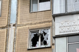 В Белгороде украинский беспилотник влетел в многоквартирный дом
