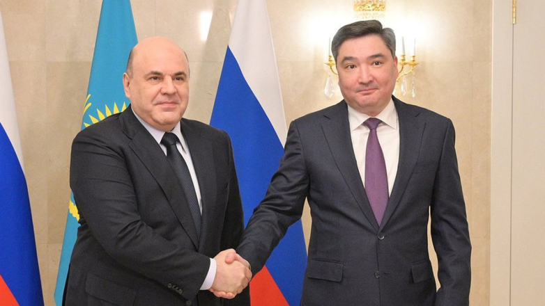 Премьер-министры России и Казахстана обсудили перспективные сферы сотрудничества