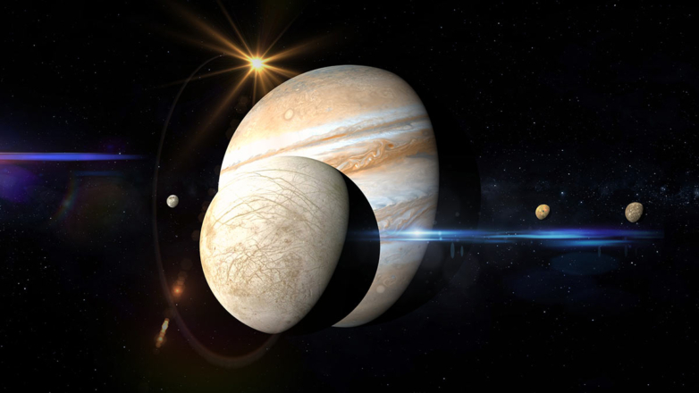 Ученые получили данные о выработке кислорода на спутнике Юпитера Европе