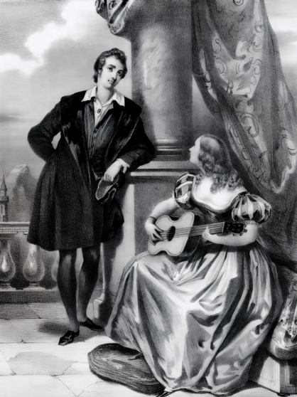 Лорд Байрон и графиня Гвиччиоли
