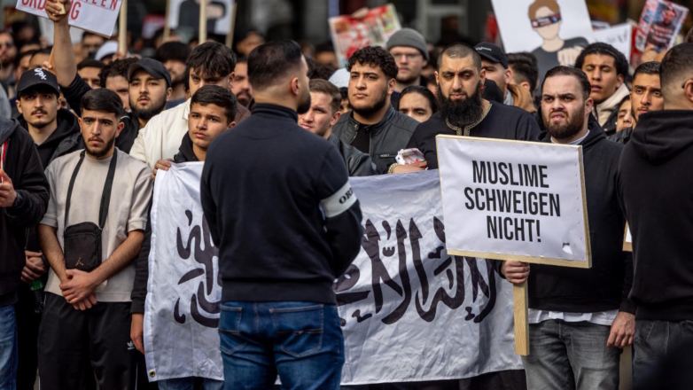Акция исламистов в Гамбурге