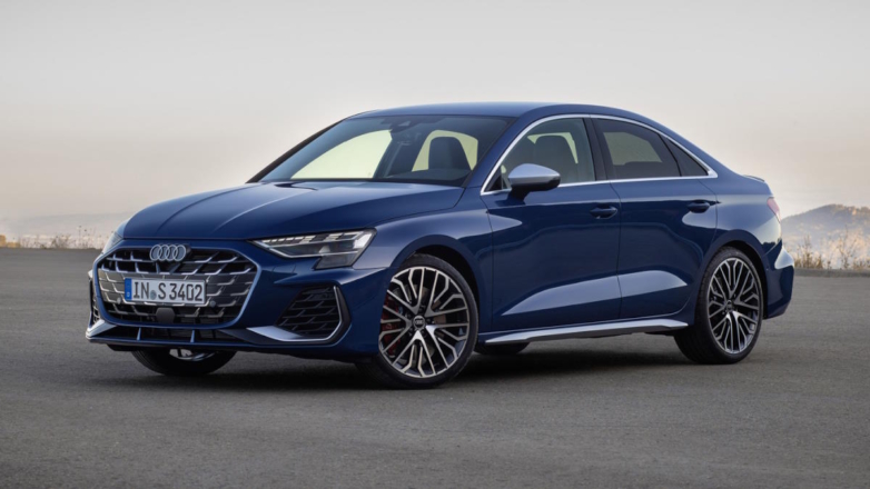 Audi представила седан и хэтчбек S3 2025 модельного года