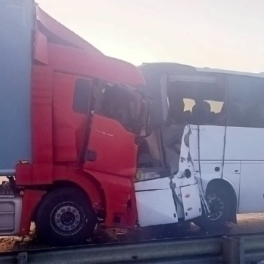 В Рязанской области в ДТП с автобусом погиб человек, еще 13 пострадали