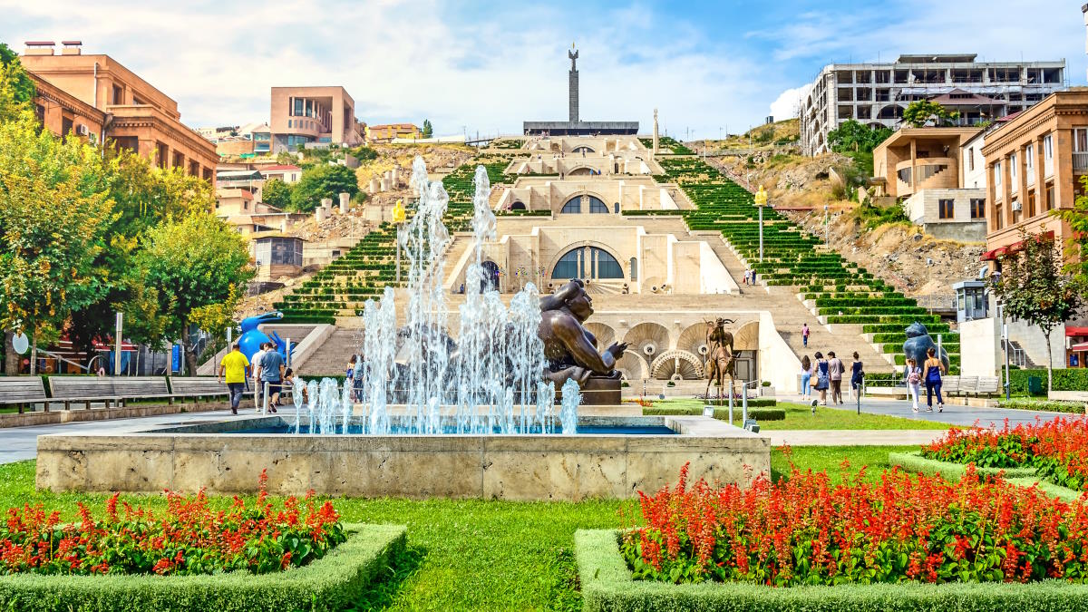 Город Ереван в Армении