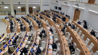 В парламенте Грузии начали рассмотрение закона об иноагентах во втором чтении