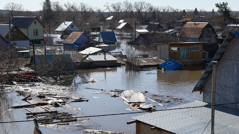 Число подтопленных паводком домов в России достигло почти 18 тысяч