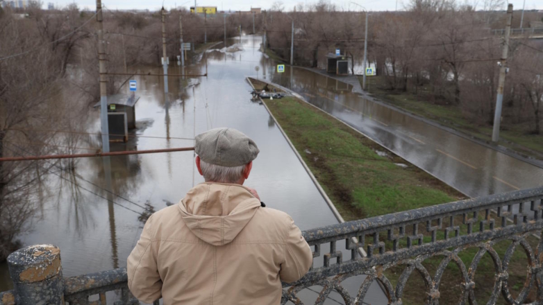 Последствия паводка в Оренбурге