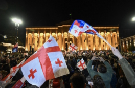В Тбилиси начались массовые протесты против закона об иноагентах