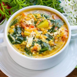 30 минут на кухне: весенний суп из черемши