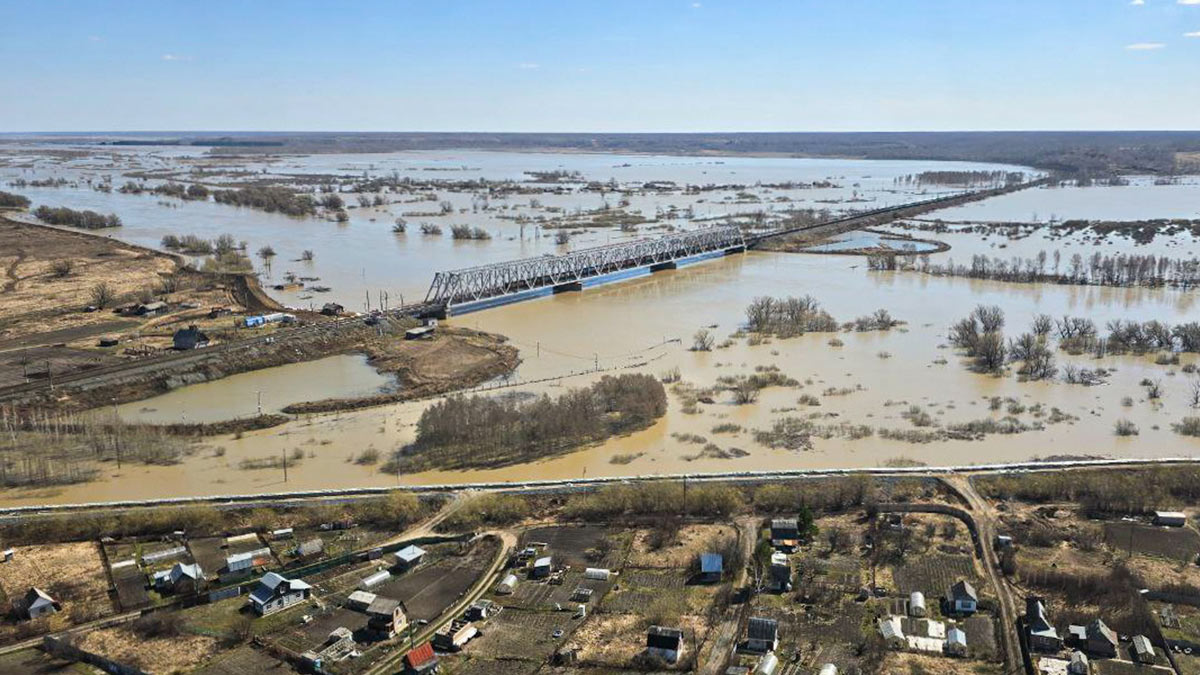 В Тюменской области из-за паводков затопило около 500 жилых домов