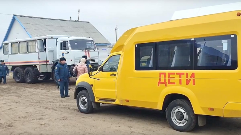 В двух округах Курганской области началась превентивная эвакуация из-за паводка