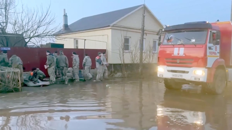 Жителей Оренбурга будут принудительно эвакуировать из зоны подтопления