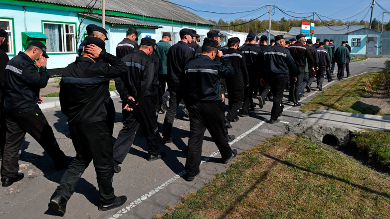 Заключенные в исправительной колонии Республики Мордовия