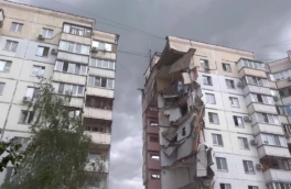 Обрушение подъезда дома в Белгороде в результате обстрела со стороны ВСУ. Что известно к этому часу