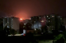 Украинские войска ударили по нефтебазе в Луганске
