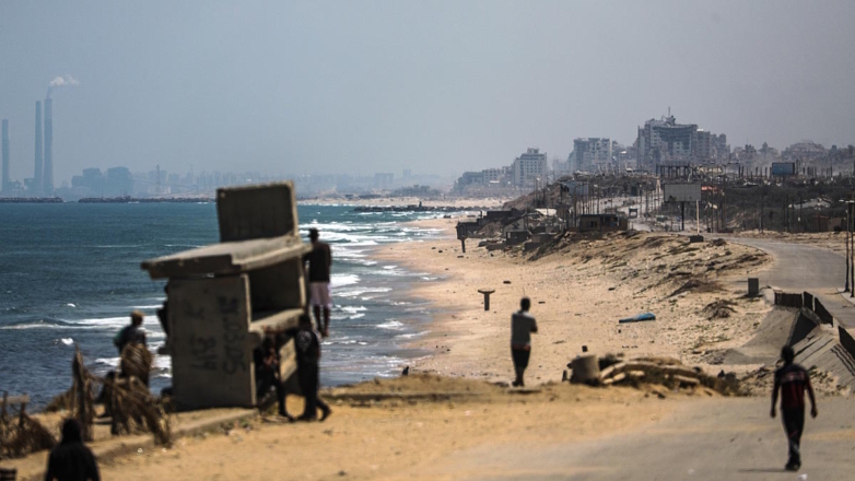 Временный пирс, построенный США для доставки гуманитарной помощи в сектор Газа, получил повреждения из-за плохой погоды