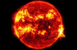 На Солнце зафиксирована мощнейшая вспышка в текущем цикле активности