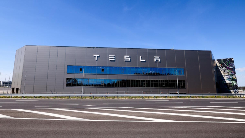 Завод Tesla в Грюнхайде