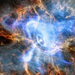 Новые снимки телескопов "Джеймс Уэбб" и "Чандра" показывают, как меняется нейтронная звезда Крабовидной туманности