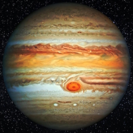 "Плавающие" над Большим красным пятном Юпитера необычные структуры привлекли внимание ученых
