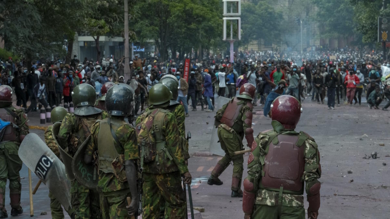 Протесты в Кении, Найроби