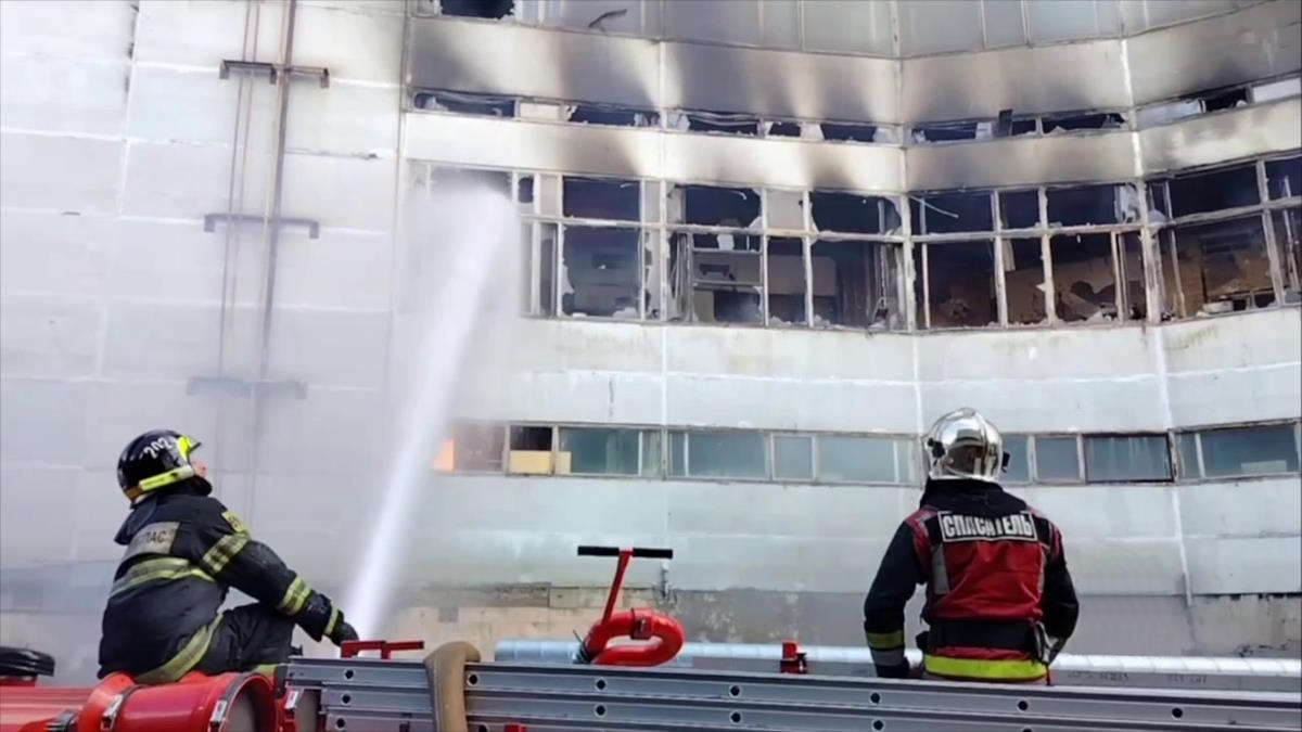 Пожар во Фрязино локализован на площади 5 тыс. 