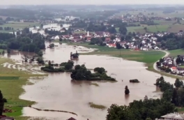 Две дамбы прорвало на юге Германии из-за наводнения