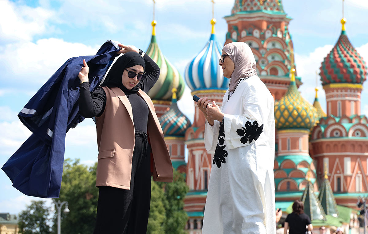 Мусульманские женщины в Москве