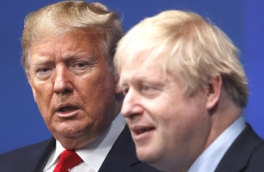 Трамп встретился с британским экс-премьером Джонсоном