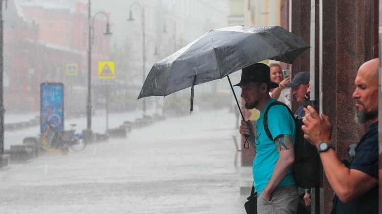 Жителей Москвы предупредили о грозе и сильном ветре