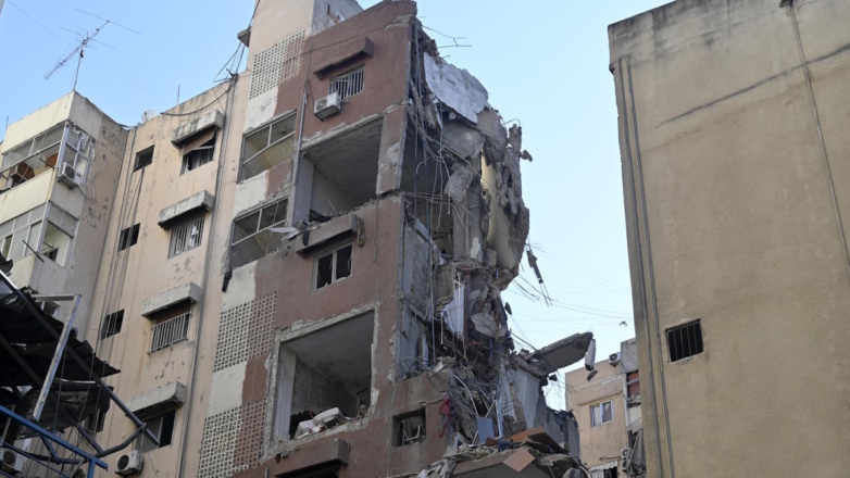 Последствия авиаударов ВВС Израиля в Бейруте