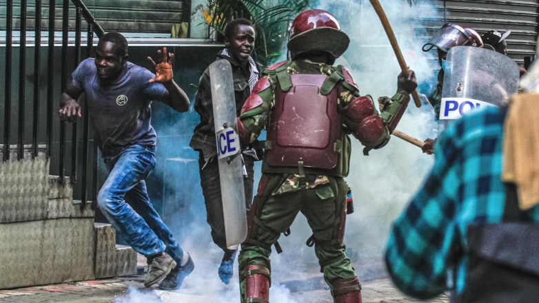 Протесты в Найроби, Кения (архивное фото)