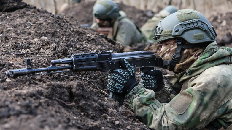 Российские военнослужащие в зоне проведения СВО