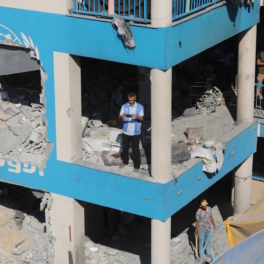 ВВС Израиля нанесли удар по школе БАПОР в секторе Газа